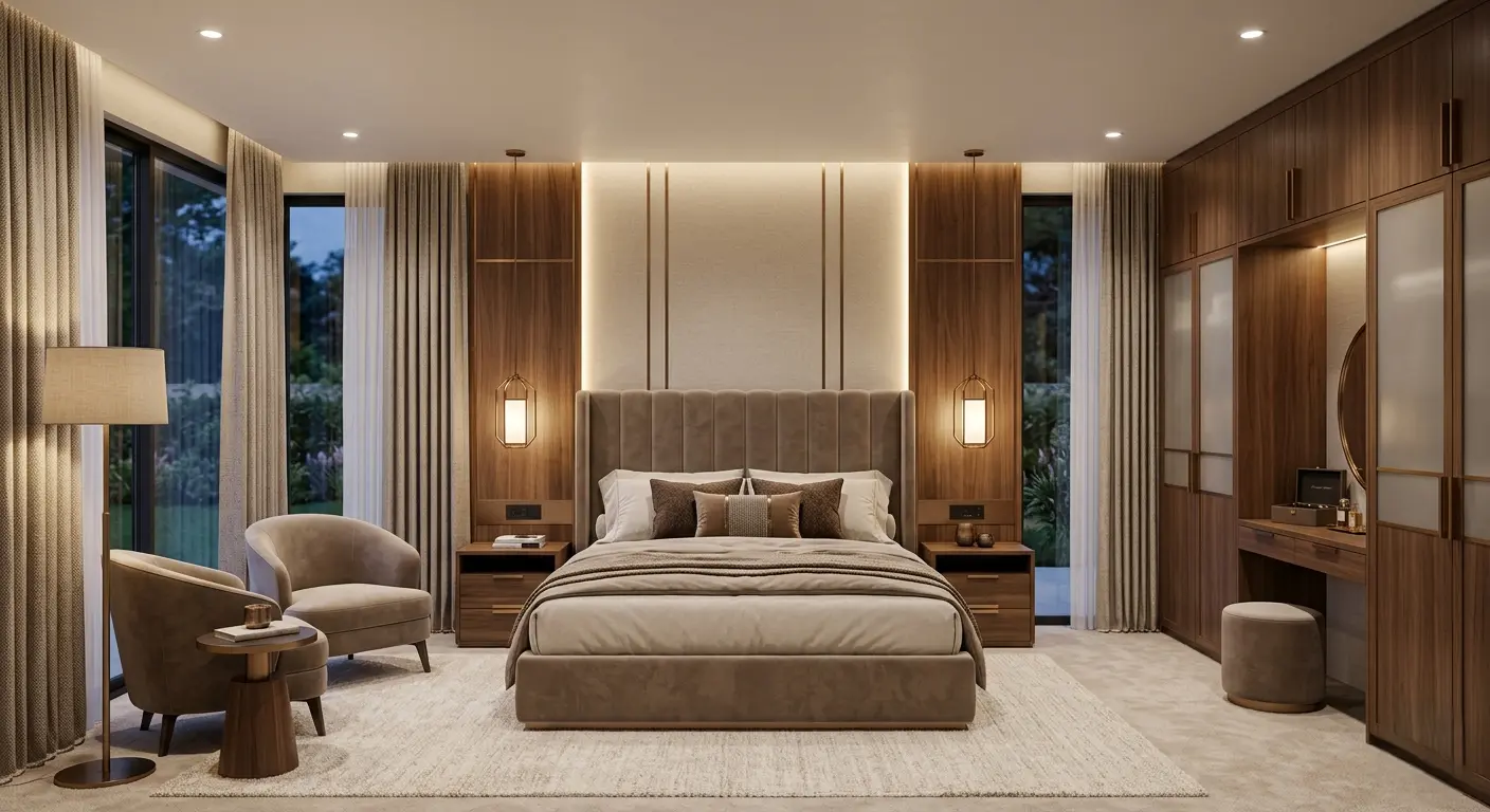 Luxury bedroom turnkey Bangalore